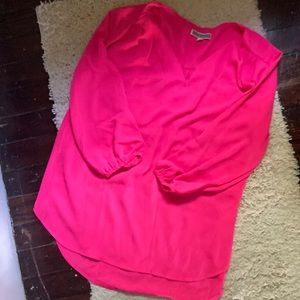 Pleione Hot Pink Blouse